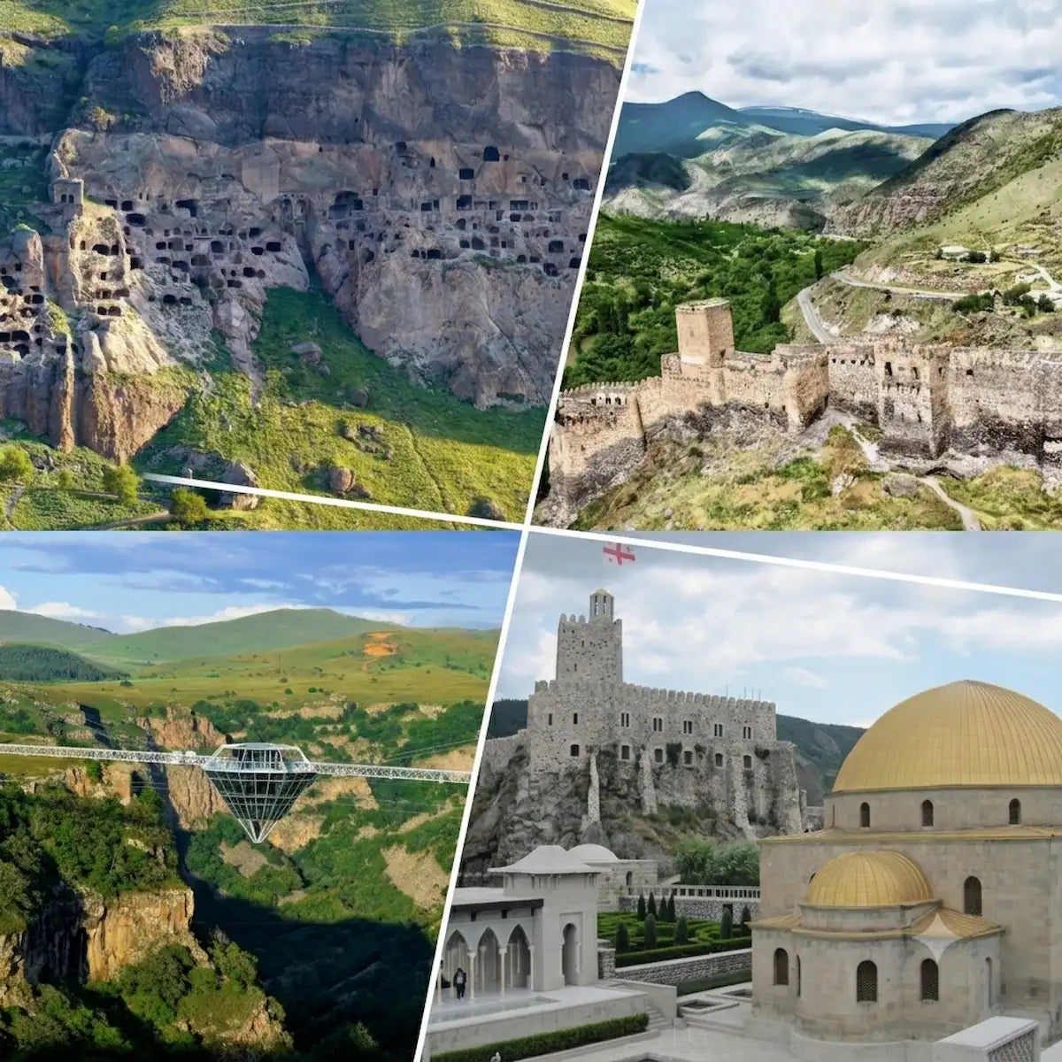 Частный трехдневный тур в Вардзию, Рабати и Боржоми